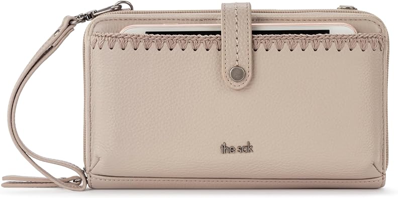 The Sak Iris Smartphone Crossbody Purse - Small Womens Cellphone Bag & Wallet For Everyday- Convertible Wristlet With Zipper