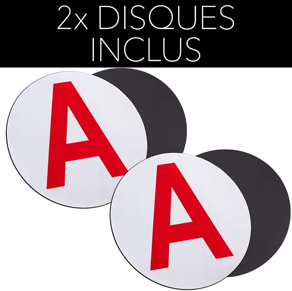 Takit Disque A Magnétique 2X - Version 2026 - Marque Française - Disque Magnétique Jeune Conducteur - 5