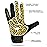 Grip Boost Football Gloves - Peace Stealth 6.0 Boost Plus Sticky Technology - Adult and Youth Football Gloves for Wide Receiver - Men\'s and Boys Sizes (Black/Gold, Youth Large)