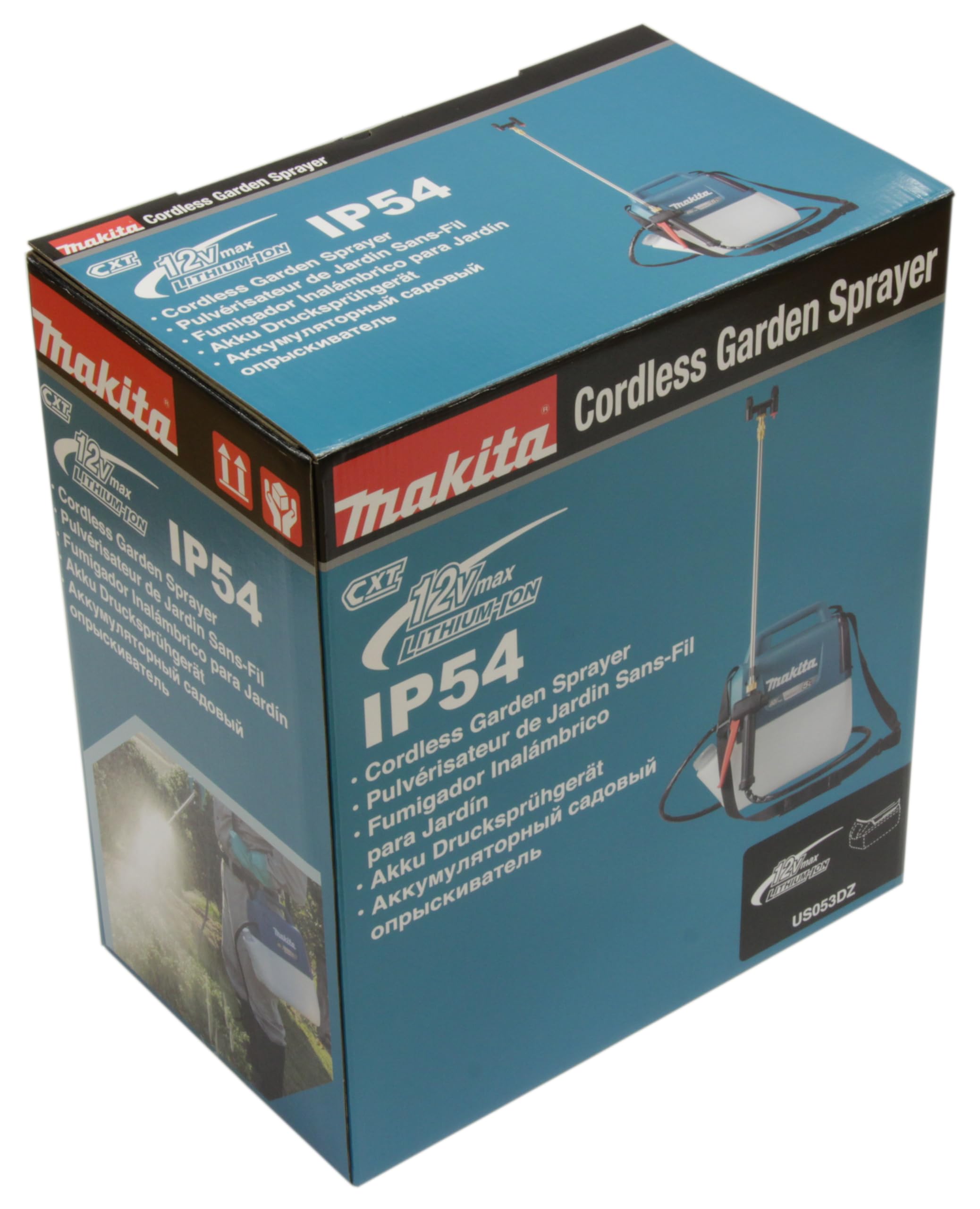 Makita US053DZ Akku-Druckspritze 12V max. (ohne Akku ohne Ladegerät) Petrol