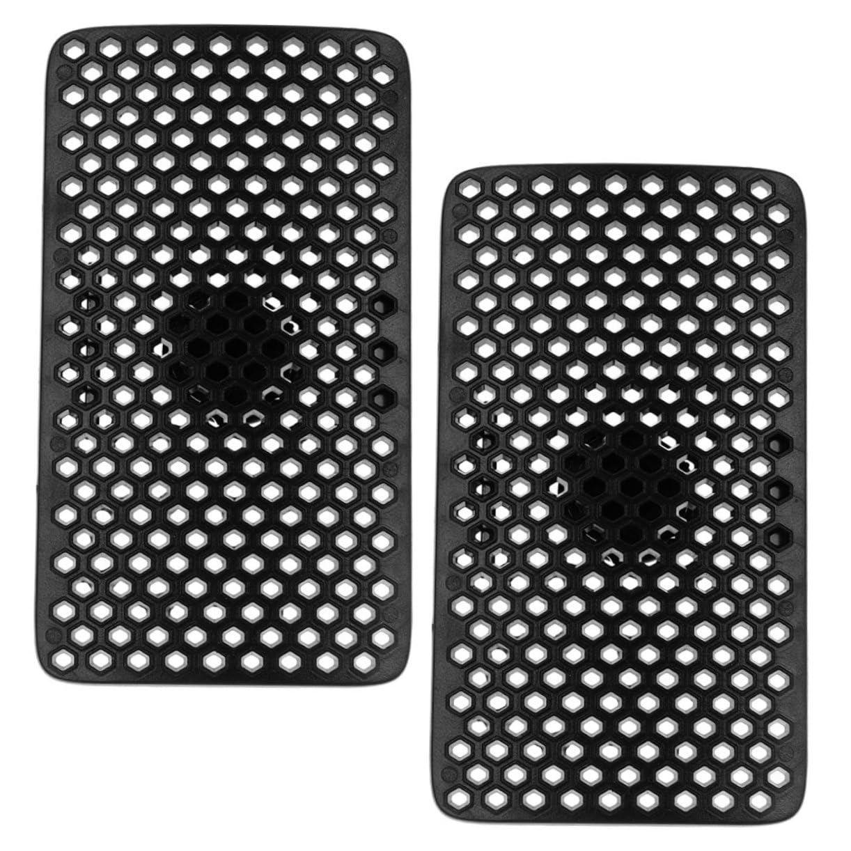 Zerodeko 2pcs Car Air Conditioning Windshield Vent Shield Deflector for Enhanced Deflector for Vehicles Easy Installation Essential Car Accessories