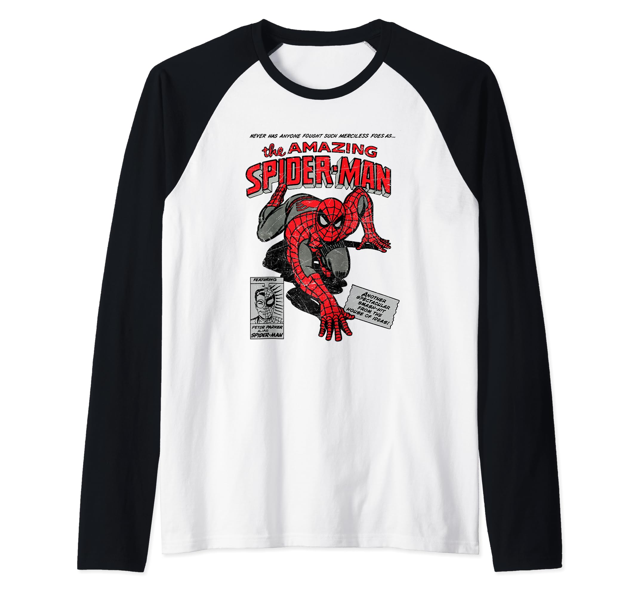 Spider Man Unisex Raglan T-Shirt main image 1