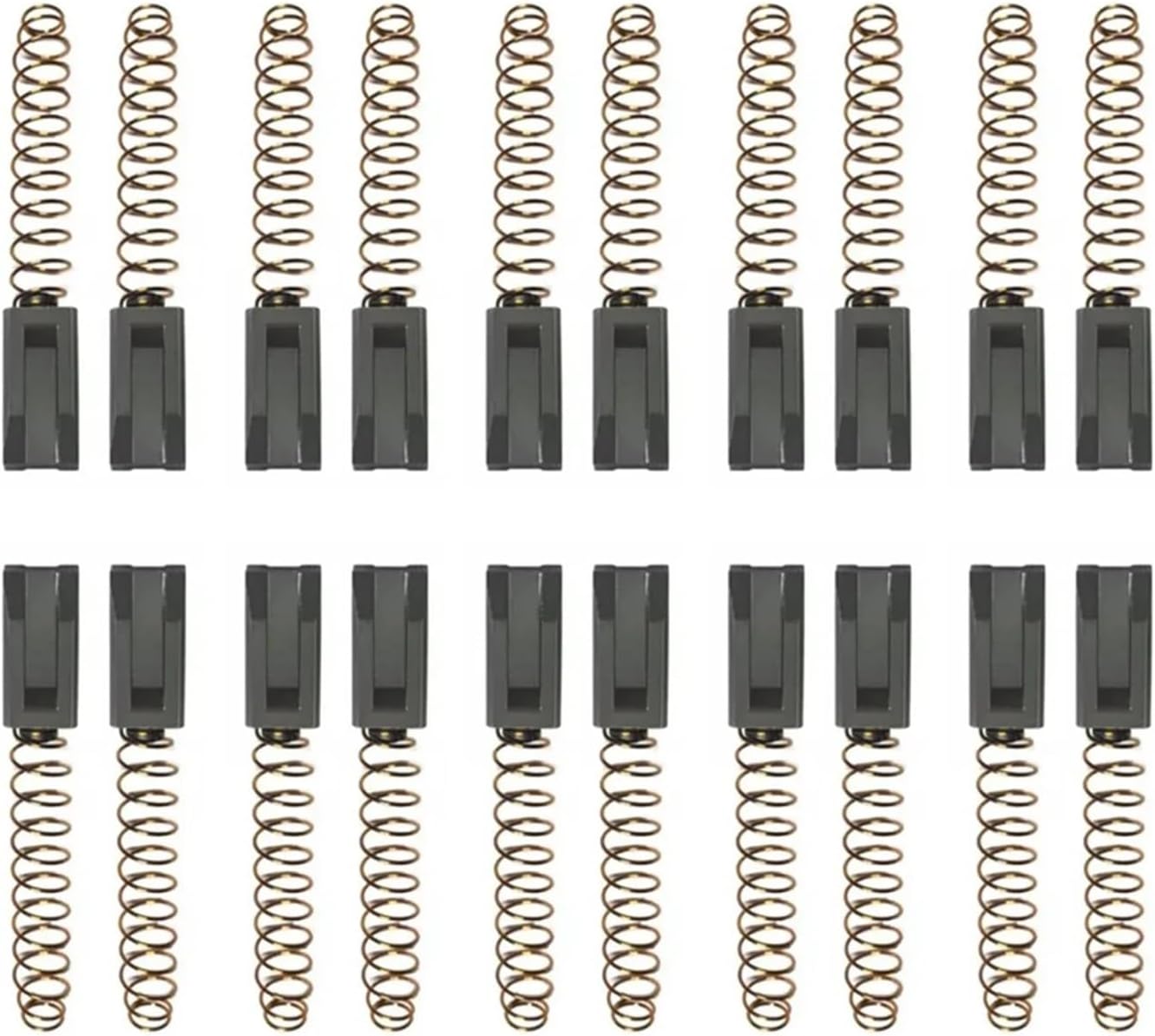 20pcs Carbon Brushes Electric Welding Machine Motor Brush For Triac S/PID Hot Air Welding/plastic Welding Machine Power Tools