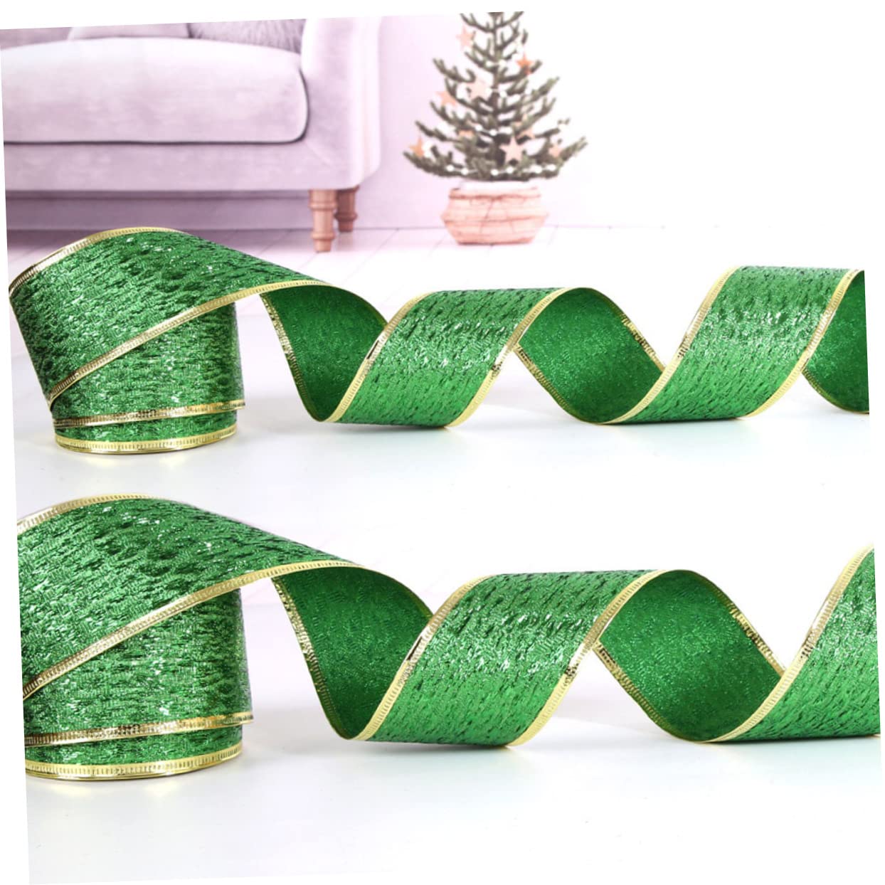 STOBOK 3rotoli Nastro Decorativo Per Di San Patrizio Raso Per Bouquet Confezioni e Creazioni Fai Da Te Per Decorazioni Festive e Feste Tema