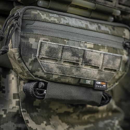 Miniatura 7 de M-Tac Elite Dangler Pouch Gen2  Bolsa táctica desplegable con transporte de gancho y bucle, bolsa de herramientas de volcado kit de transporte bolsa