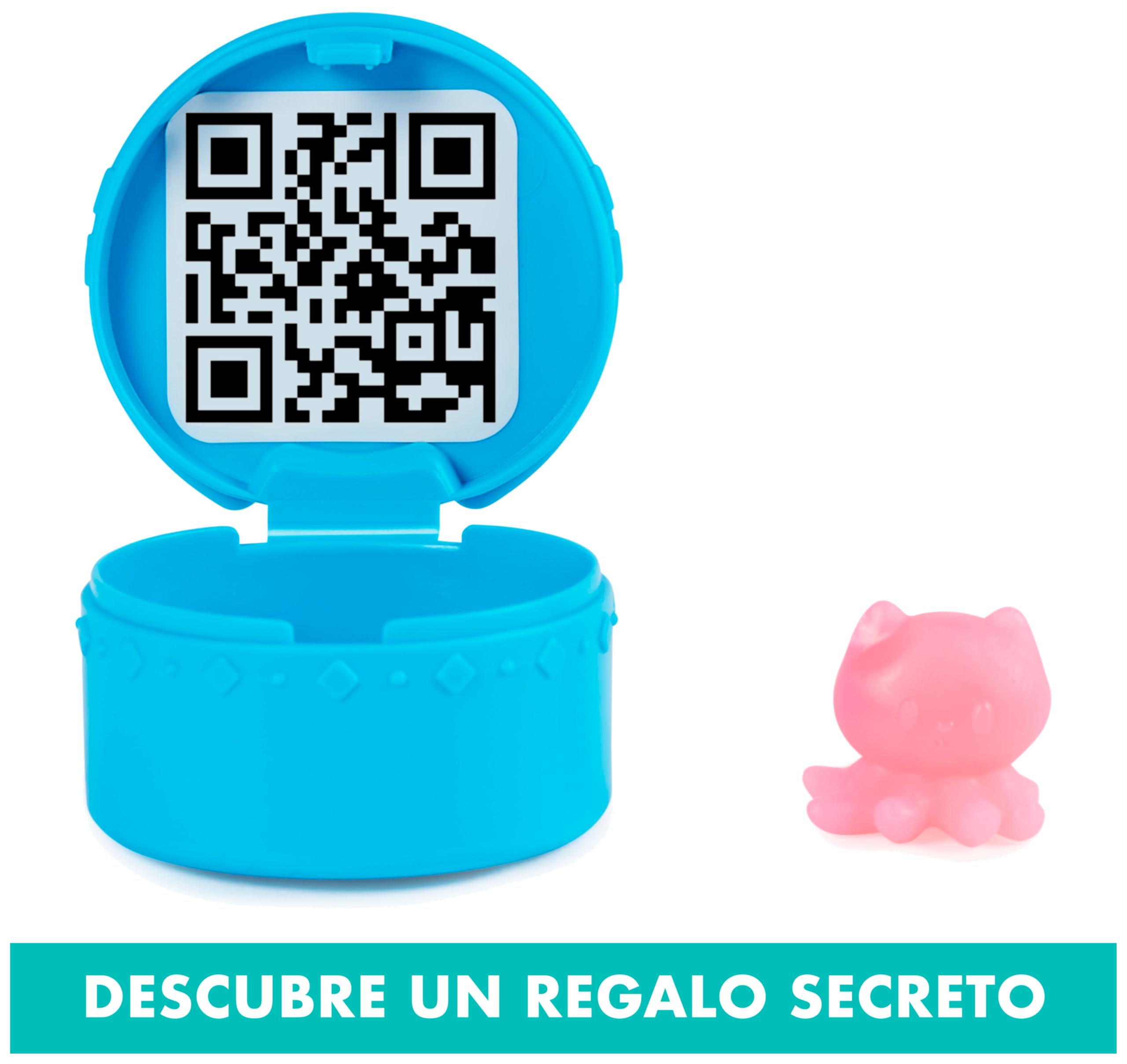 LA CASA DE MUÑECAS DE GABBY - Piscina con Figura de Gabby y Siregata, Colas de Sirena que Cambian de Color y Accesorios de Piscina - 6067878 - Juguetes Niñas 3 Años + Regalo Niña 3 años +