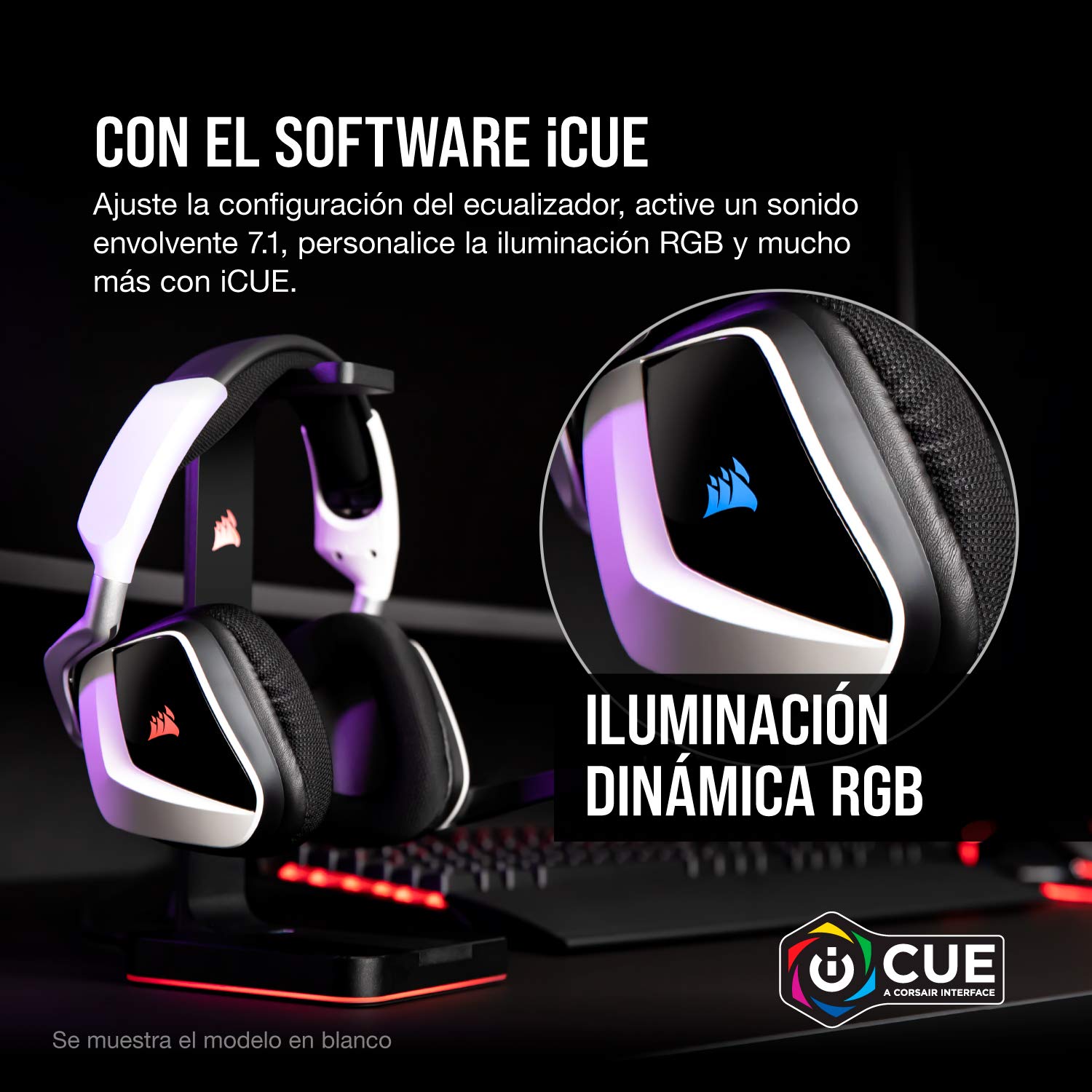Corsair Auriculares para juegos, Negro, Talla única