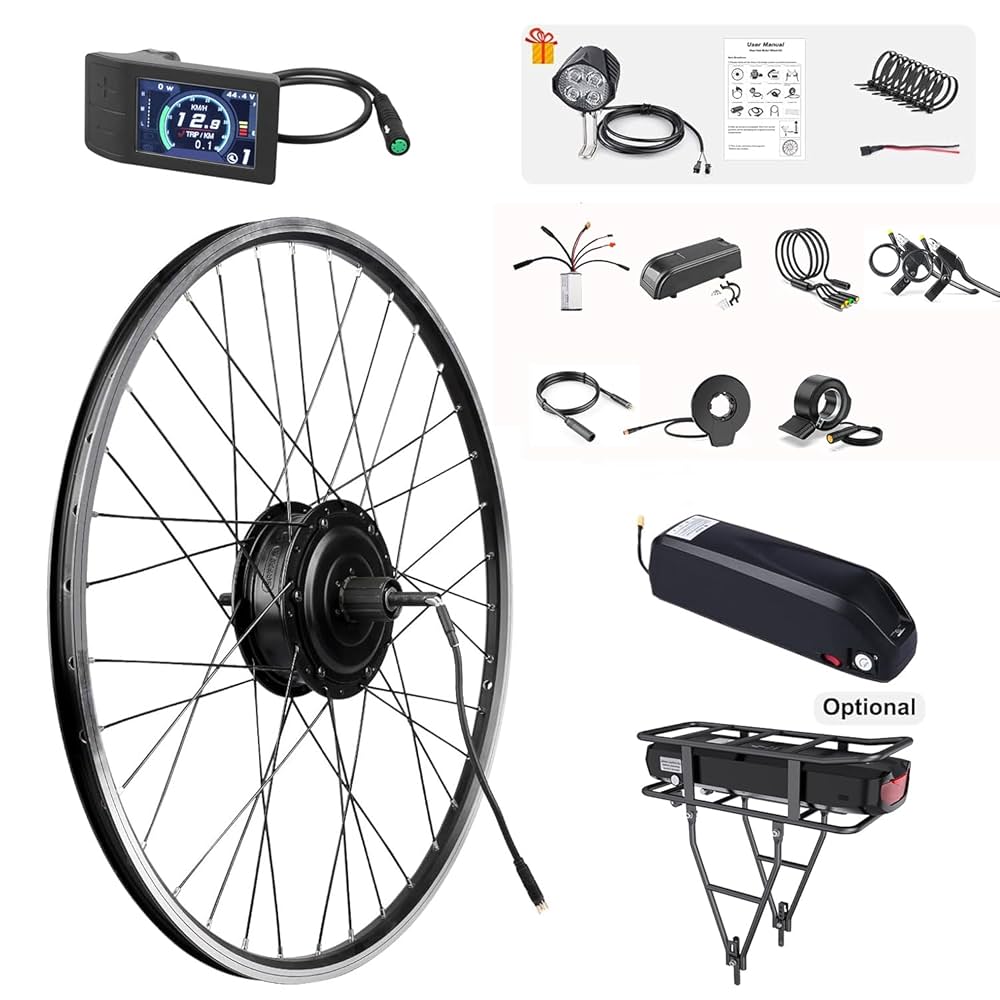電動自転車　モーターホイール　48v500w Amazon | 48V 500W 電動自転車後輪変換キット Eバイクハブ