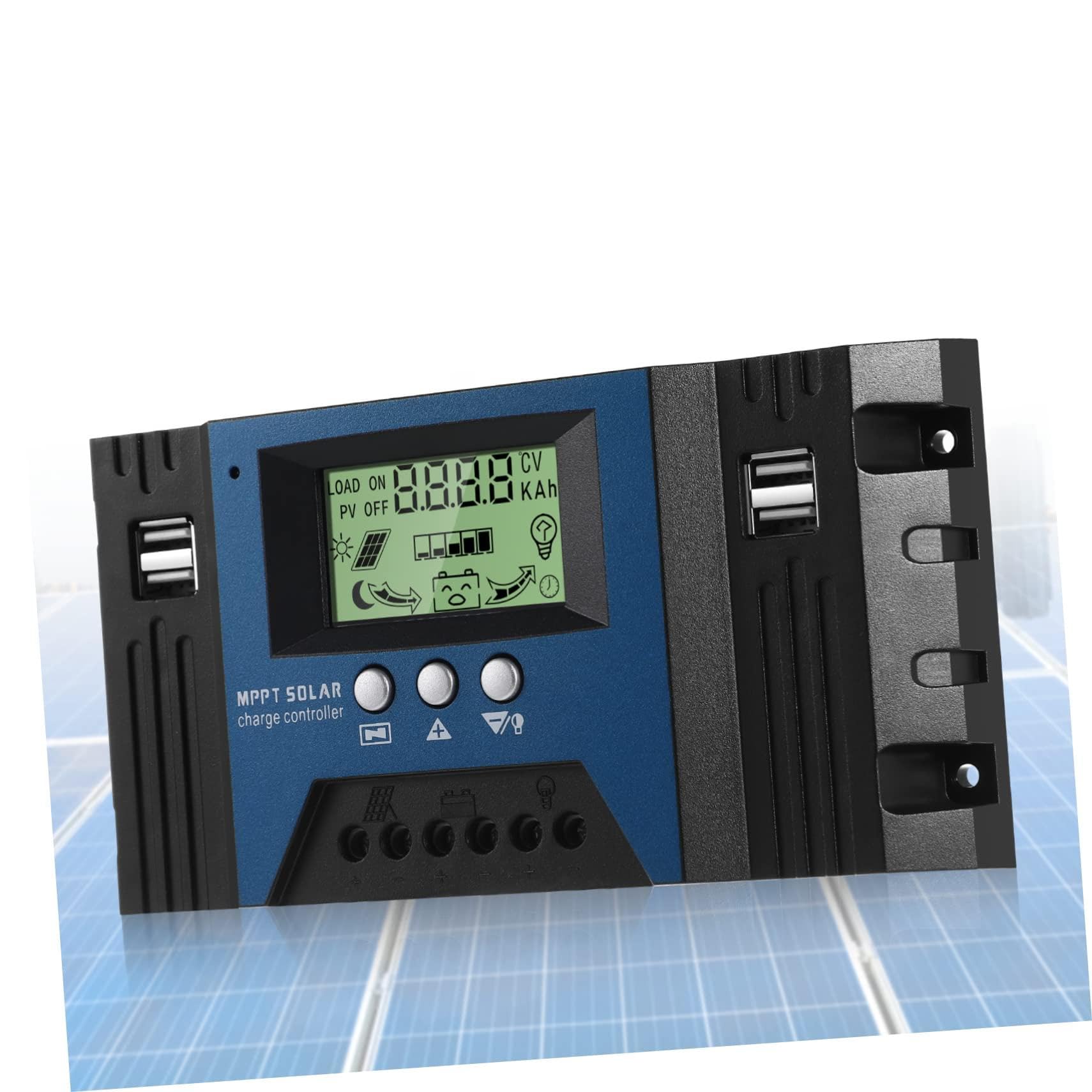 Regolatore di Carica Solare Mppt 12v 24v 50a in Plastica