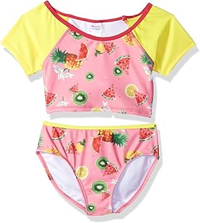 Jantzen Girls' Little Chiquita Fruit Print Rashgaurd Set Price In India