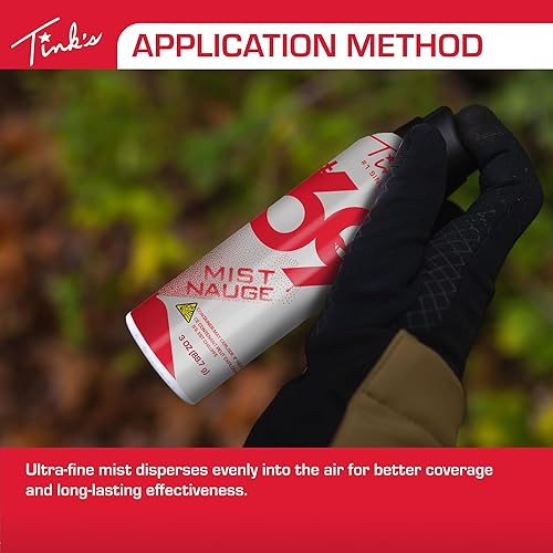 Miniatura 4 de TINK'S Synthetic #69 Doe-in-Rut Orina de Cierva en Celo Spray en Aerosol Atrayente de Ciervos para la Caza (85 ml de lata) - Olores Superiores