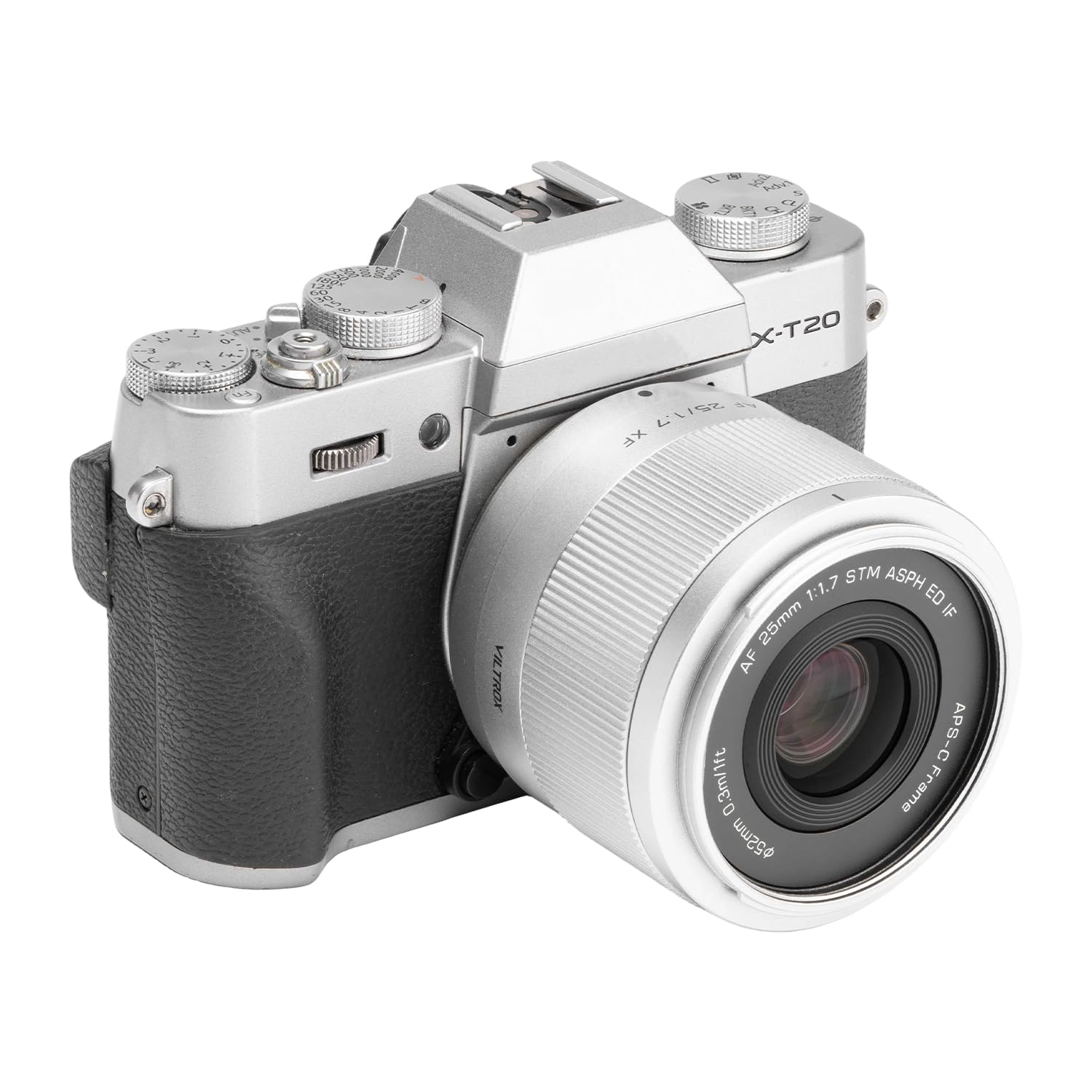 VILTROX AF 25 mm F1.7 Fuji X Air APS-C - Obiettivo con messa a fuoco | Obiettivo leggero AF con messa a fuoco automatica con grande apertura, ottica di alta qualità, compatibile con fotocamere