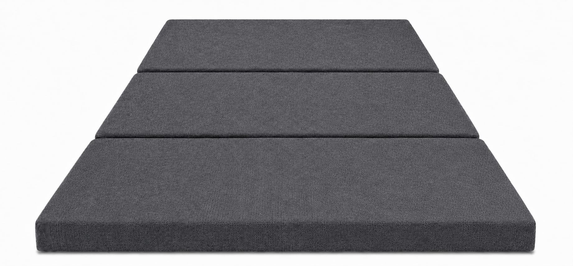 Odolplusz Matelas pliable en mousse avec housse 120 x 200 x 10 cm | Matelas pour camping, matelas de voyage, matelas d'invités, pliable, matelas de sol