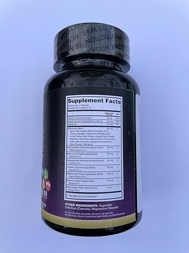 Miniatura 12 de Paquete de musgo marino y melena de león – Cápsulas de musgo marino silvestre de 300 mg y cápsulas de suplemento de melena de león de 350 mg