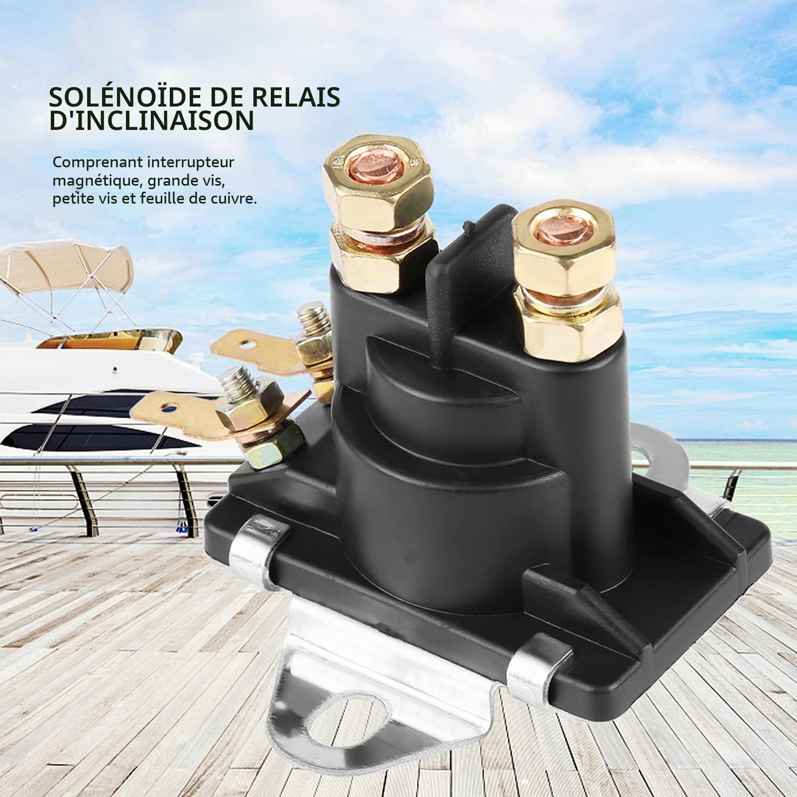 relais de demarrage mercury mercruiser 3 l,Relais De Demarrage Mercury Mercruiser 3 L,Relais Trim,Solénoïde De Garniture D'Inclinaison,Solénoïde De Démarreur De Bateau De Mercure,Commutateur De Soléno