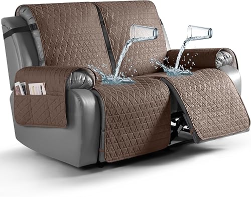 Vista 26 de TAOCOCO Funda reclinable 100% impermeable, antideslizante, lavable, con correas elásticas para las piernas, protector de muebles para perros