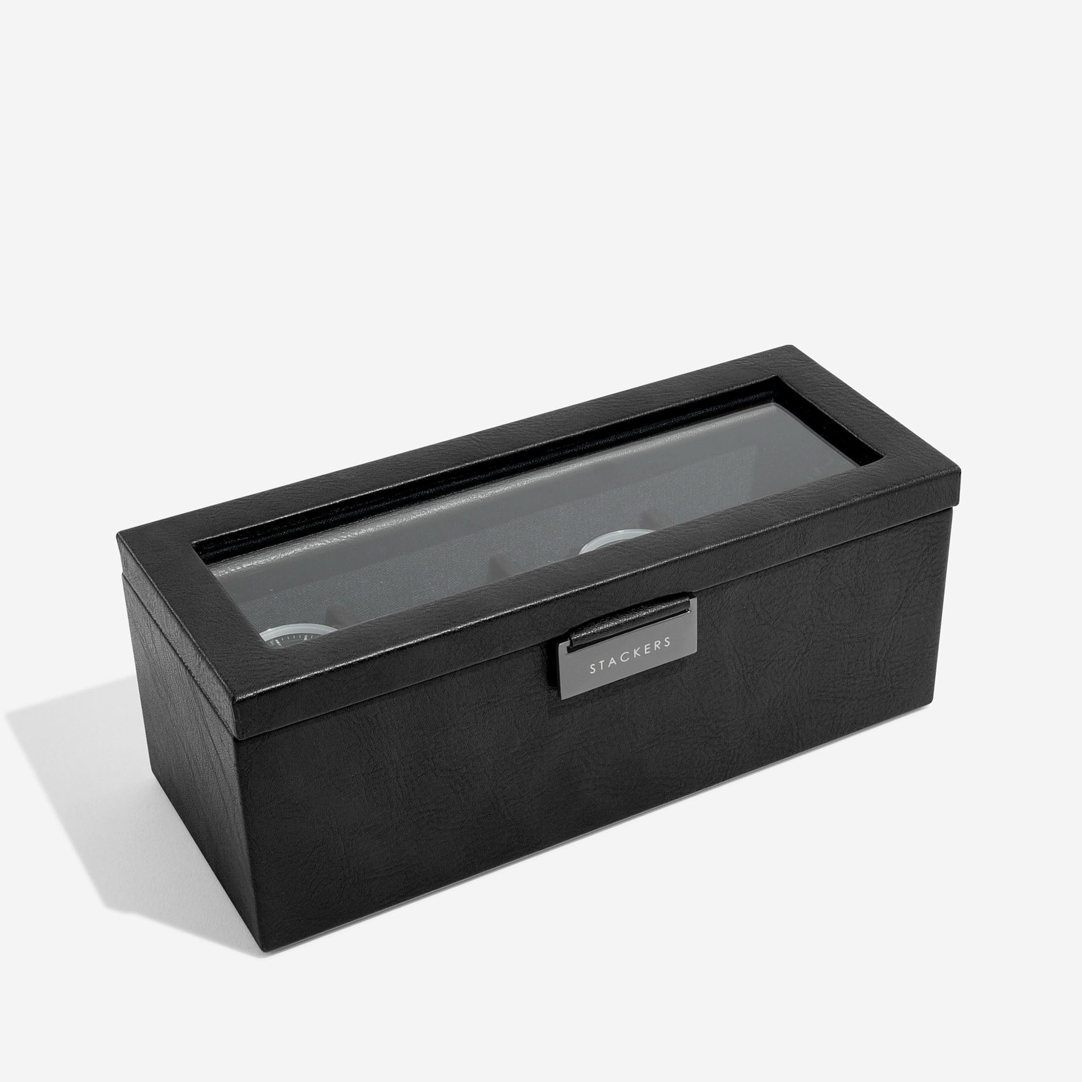 Stackers Coffret à Montres à 4 Places en Noir