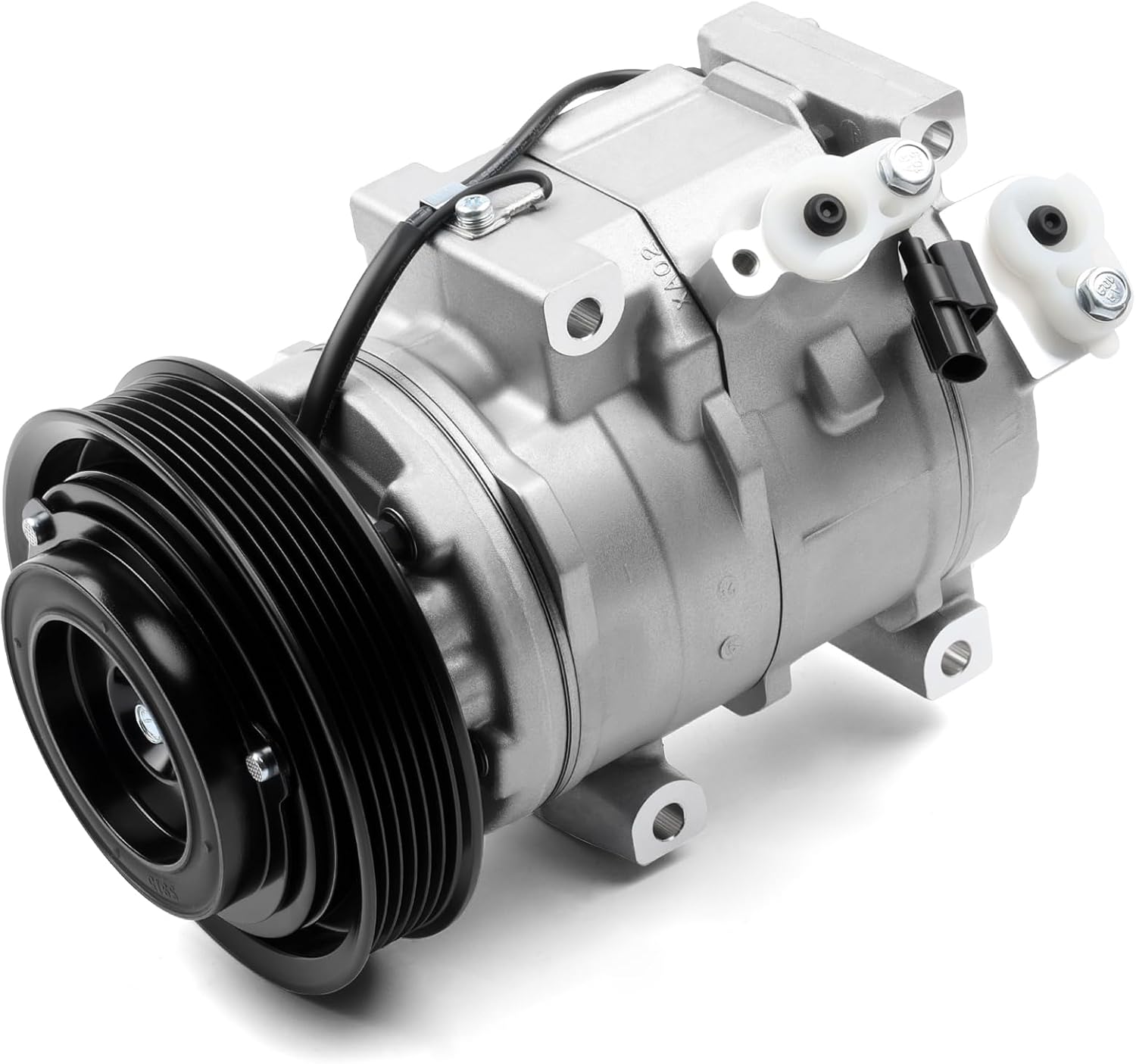 Car A/C Compressor Fit for Acura MDX 07-13, ZDX 10-13, for Honda Odyssey 08-17, Pilot 08-15, Ridgeline 09-14 Automotive Replacement AC Compressor 38810RGLA02 A/C Compressor for Car CO 10840C