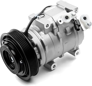 Car A/C Compressor Fit for Acura MDX 07-13, ZDX 10-13, for Honda Odyssey 08-17, Pilot 08-15, Ridgeline 09-14 Automotive Replacement AC Compressor 38810RGLA02 A/C Compressor for Car CO 10840C