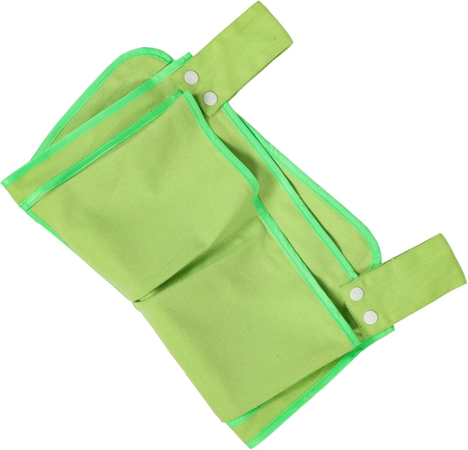 Crib Hanging Organizer with Multilayer Pockets Green Canvas