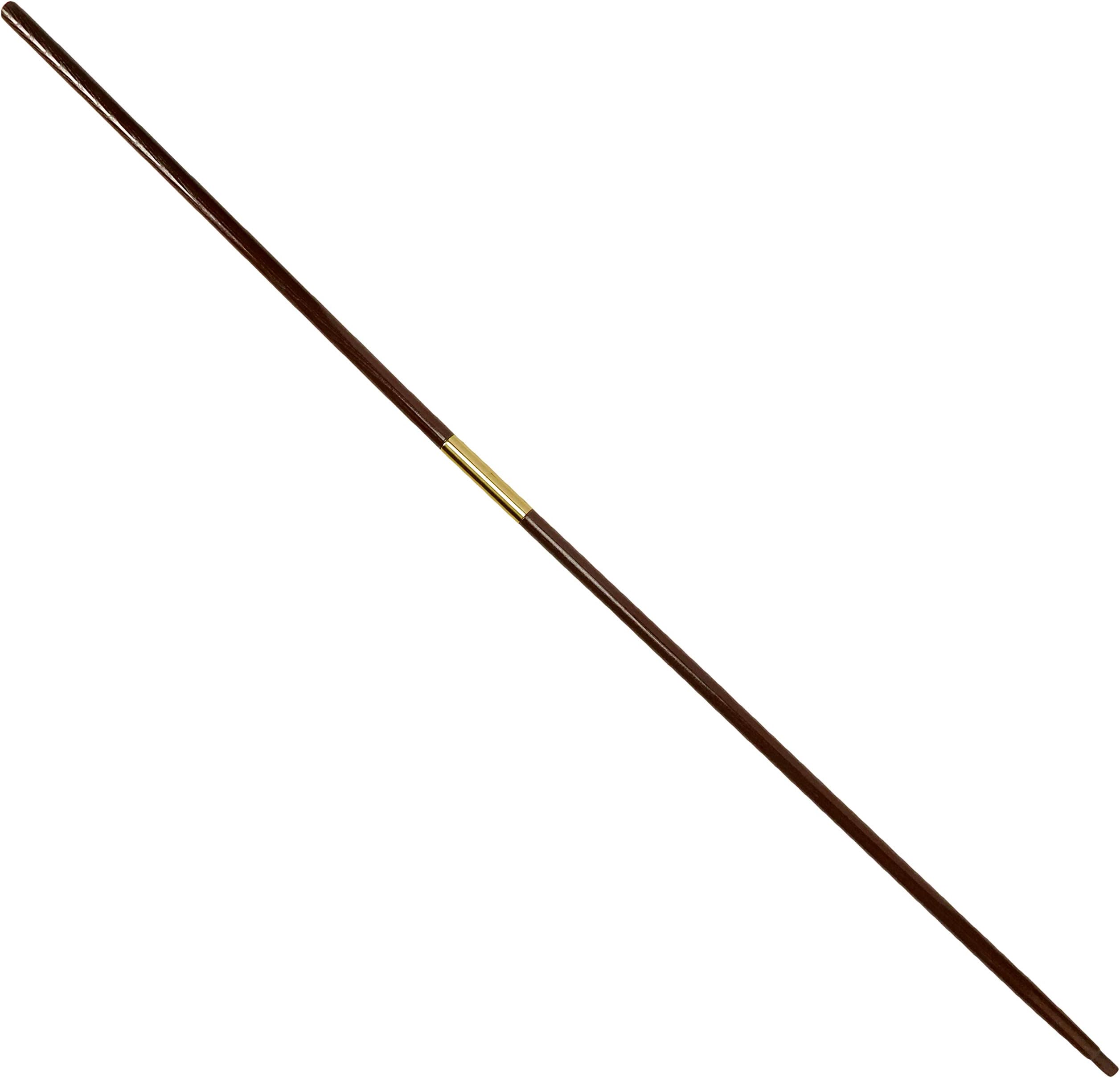 - Super Tough 7ft Wood Two Piece Residential Flagpole | Straight Grained Oak Hardwood Construction | Stained Gloss Furniture Finish | Solid Brass Precision Screw Joint | Indoor Outdoor Flag Display Pole