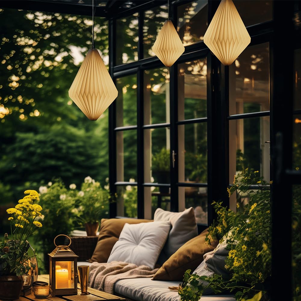 RexTech Solar LED Stecklampe | Angebotsset von 2 Stück | Solar Hängeleucht für außen | Wasserdichtes