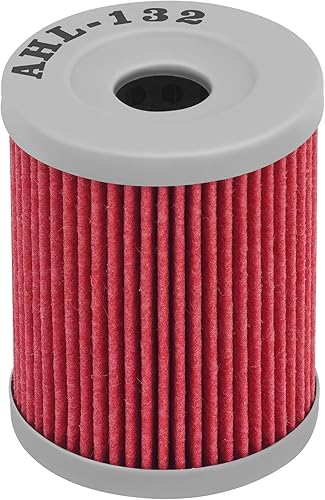 Miniatura 2 de AHL Filtro de aceite 132 para Yamaha YP400 Majesty 400 2004-2018, YP400 X-Max 400 2013-2019, Cp250MORPHOUS 250 2006-2008, SUZUKI AN400 Burgman 400