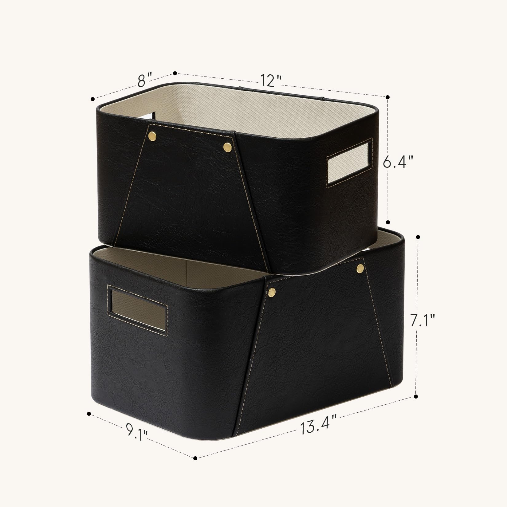 Amazon.com: La Jolie Maison Storage Baskets for Organizing, 2 Pack