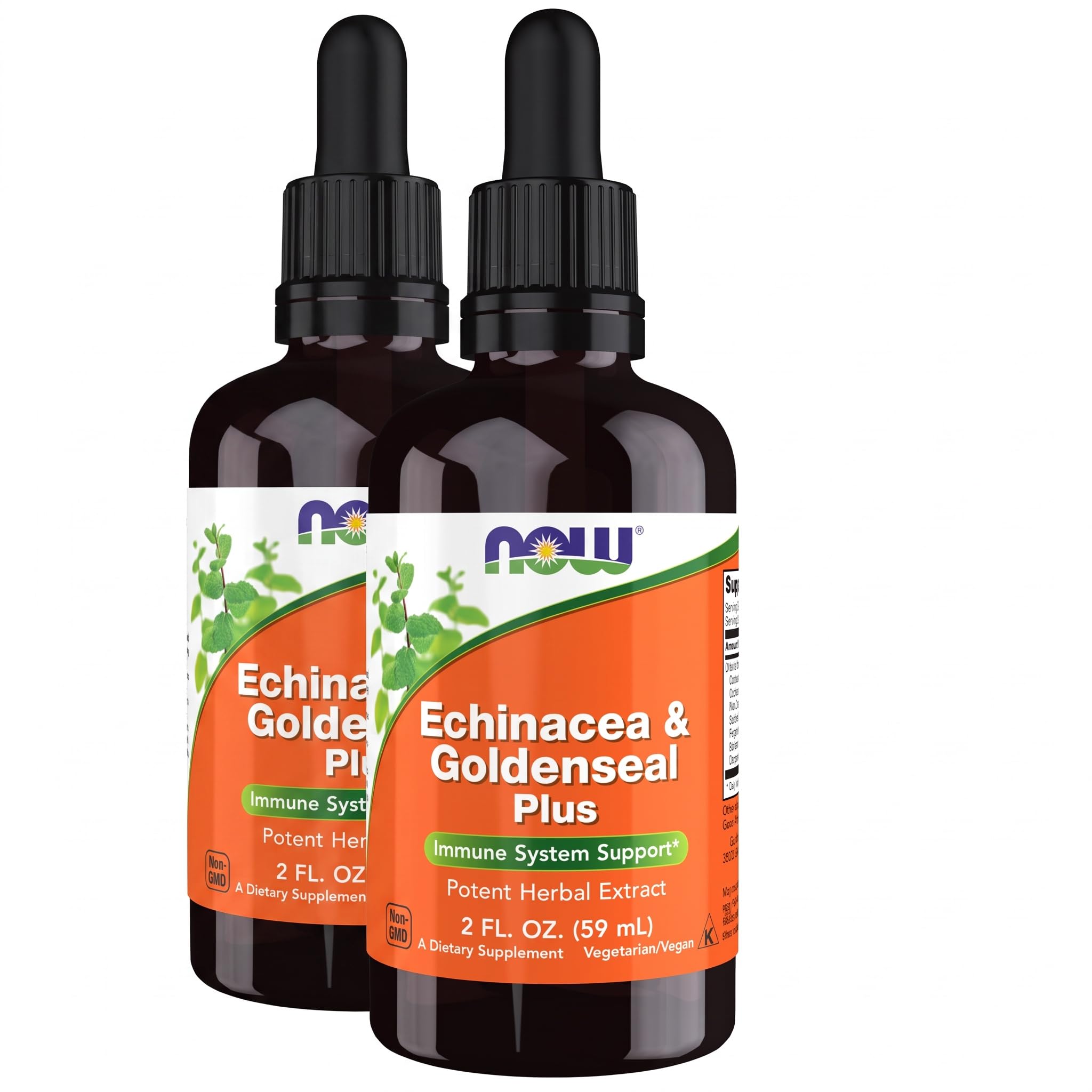 NOW Supplements, Echinacea & Goldenseal Plus with Dropper, 2 fl. oz — Amazon image 8