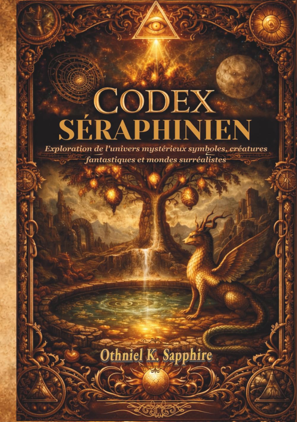 CODEX SÉRAPHINIEN: Exploration de l'univers mystérieux symboles, créatures fantastiques et mondes surréalistes
