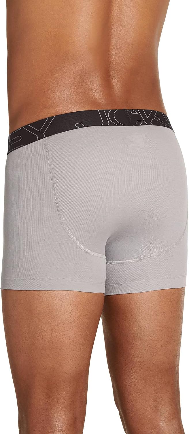 Jockey Men's Underwear ActiveBlend 5" Boxer Brief - 4 Pack