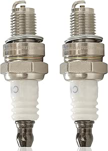 Haishine CMR6H Bougie D'Allumage Pour NGK 3365 Pour Stihl BR600 BR500 BR550 FC70 FC90 FS90 FS100 FS110 FS90R FS100R FS100R FS110R FS130R Débroussailleuse Tondeuse (1pcs