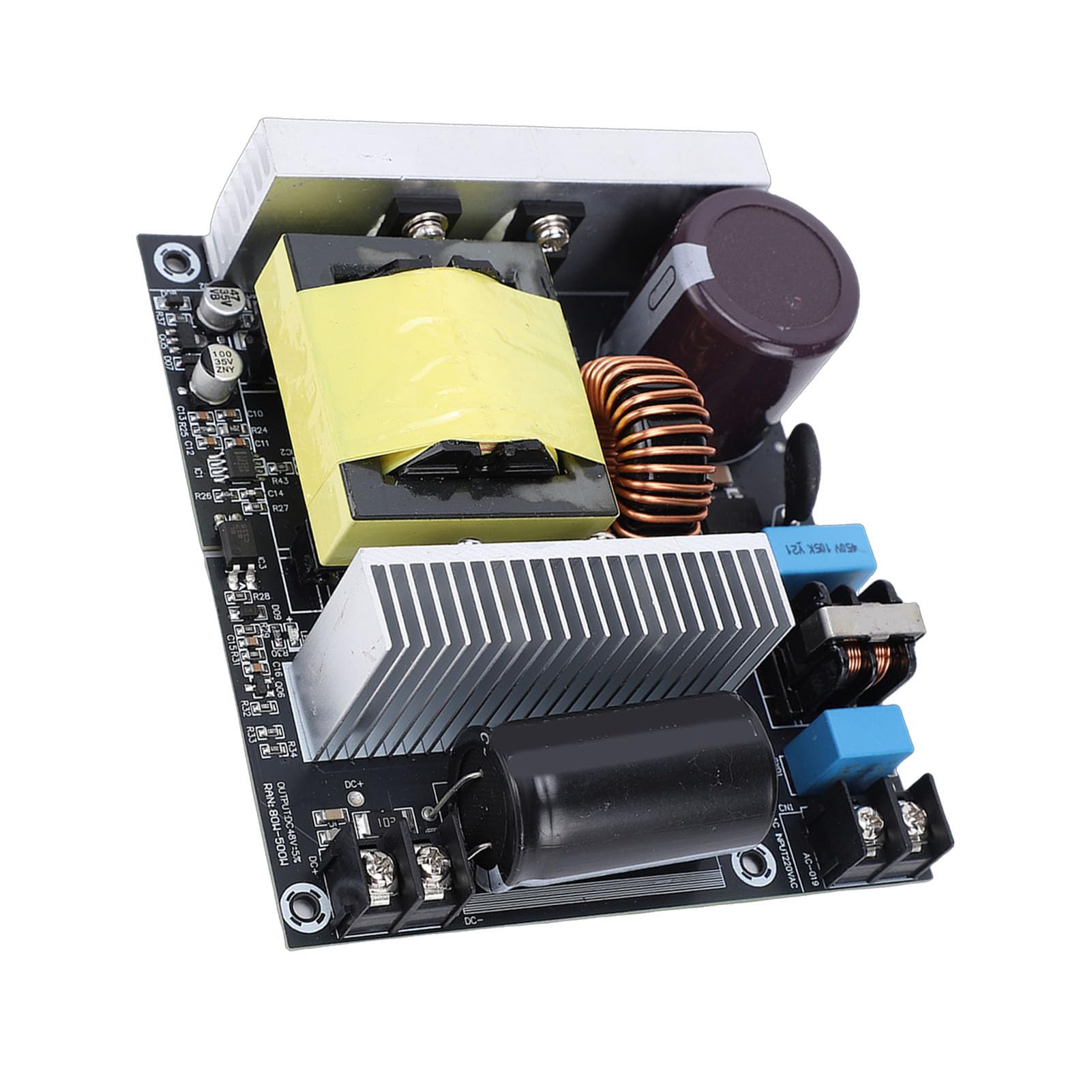 Ausla Module d'alimentation d'Amplificateur isolé PCB en Cuivre Pur, Module 'alimentation à Découpage DC 600 W, Démarrage Progressif à Faible Ondulation pour Amplificateur Numérique TPA3255,