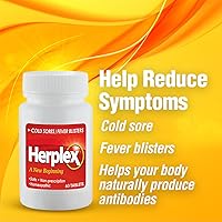 Vista 5 de Comprimidos Premium Herplex Ayuda contra brotes y úlceras bucales sin efectos secundarios Ayuda a aliviar y reducir rápidamente los síntomas