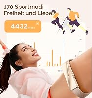 Brățară fitness inteligentă Moikmlih, peste 170 de moduri sport, monitorizare puls și somn, GPS, rezistență la apă IP68, 45-60 de zile autonomie în standby, compatibilă cu smartphone 2