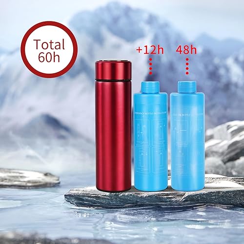 Miniatura 10 de Bogush Enfriador de medicamentos 60H aprobado por la TSA pluma de insulina enfriador de viaje para medicamentos diabéticos Estuche de enfriamiento