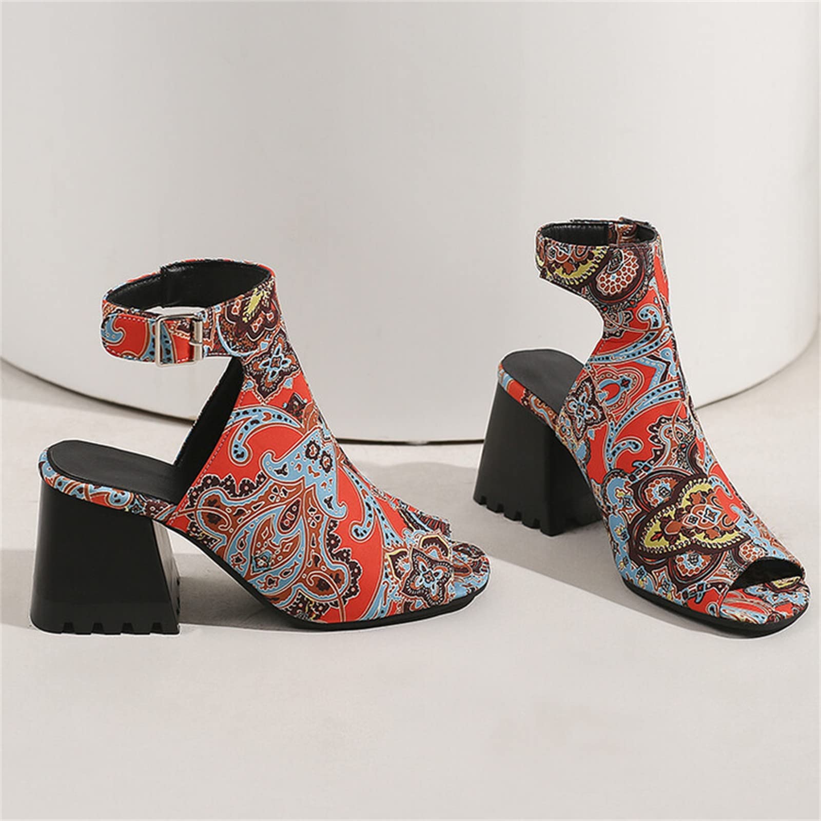 Cocila Sandali Tacco Alto Romani Con Fibbia A Punta Tinta Unita Donna Scarpe Con Tacco E Plateau Scarpe 42 Rossi Estive Neri 43 Cuoio Sandalo Elegante Tacchi Lacci Argento Estivi Basso Gioiello