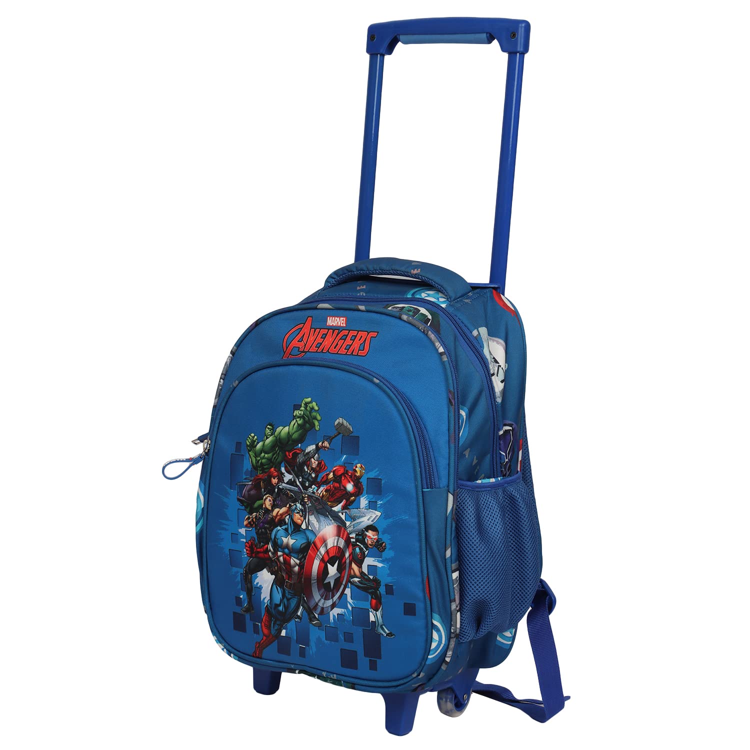 Novexmarvel Avengers Kids Trolley Bag For School And Tuition