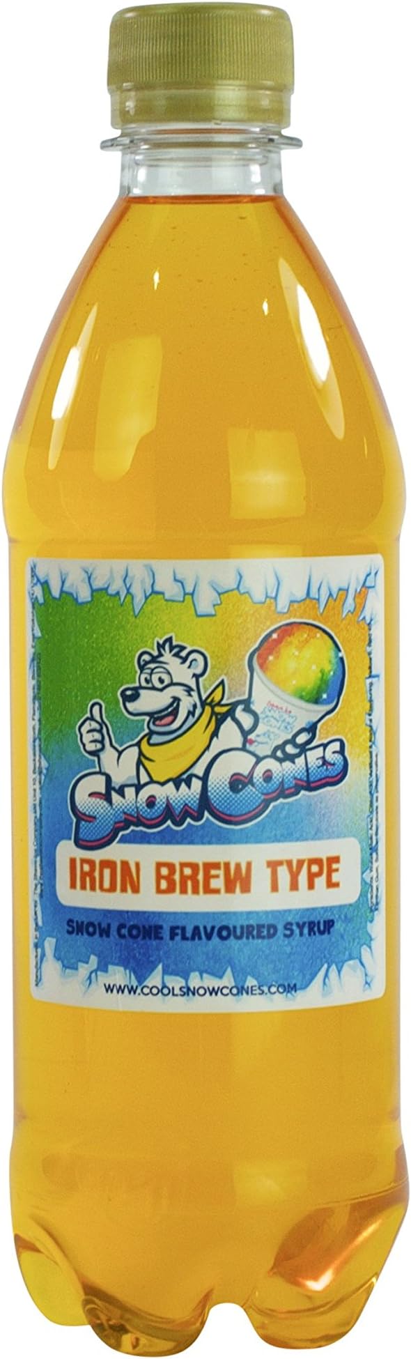 Slush | Snow Cone Syrup | Compatible with ALL Slush Puppy Machines | 500ml Bottles Pick Your Flavour (500ml, Iron Brew)