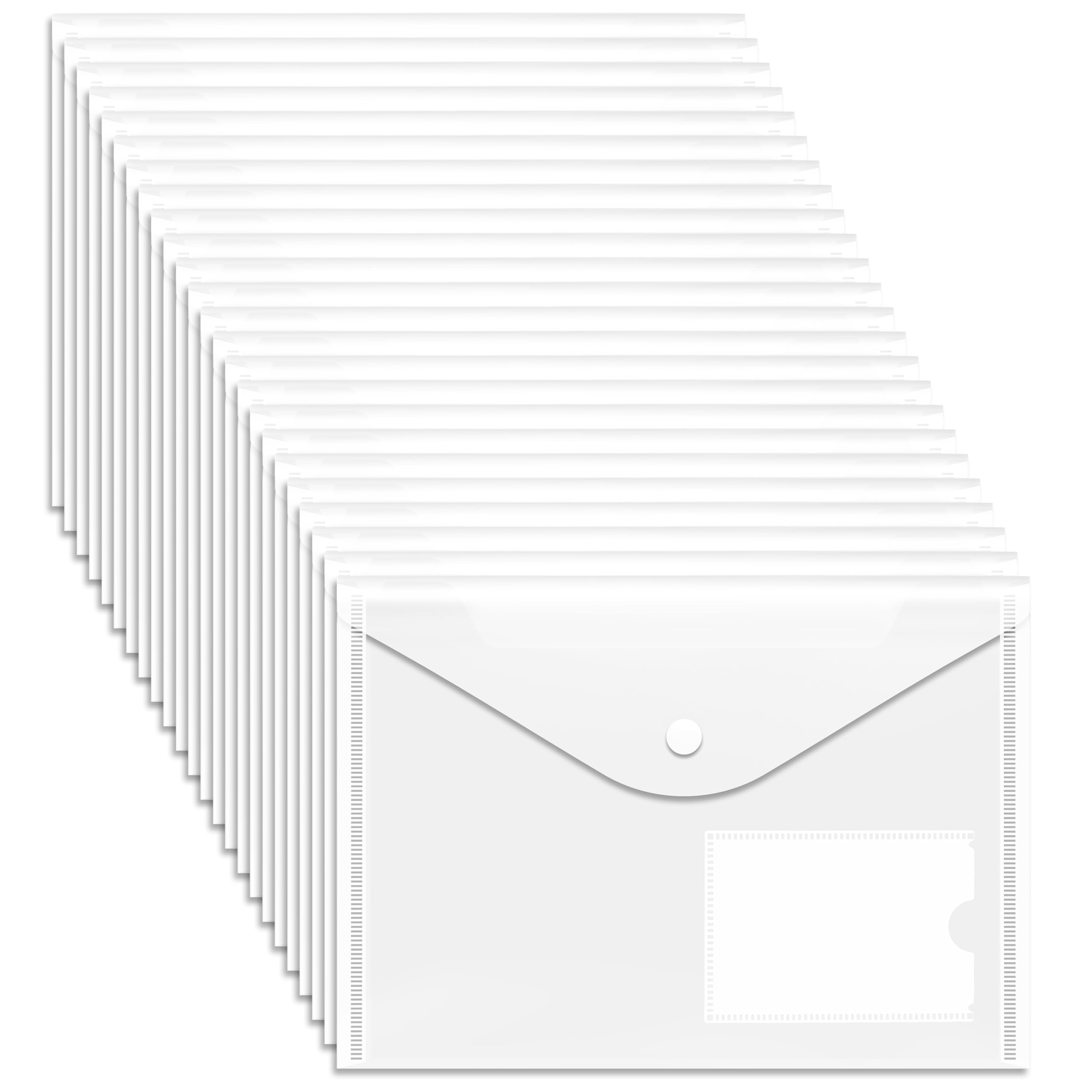 Chemises Simples Zwoos Pochette Plastique A4 Porte Document En Ance Clasf Mais