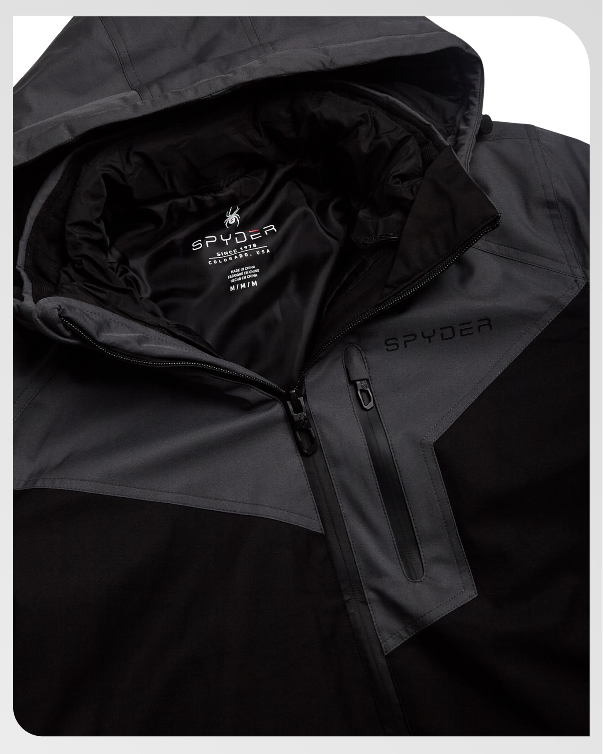 Spyder Herren 3-in-1 Snow Ski System Jacket Jacke (1er Pack)