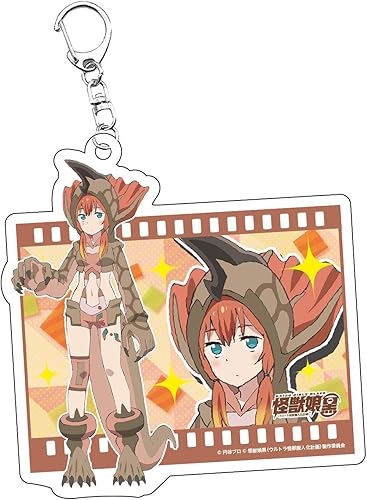 Amazon 怪獣娘 黒 ウルトラ怪獣擬人化計画 アギラ ムービーアクリルキーホルダー アニメ 萌えグッズ 通販
