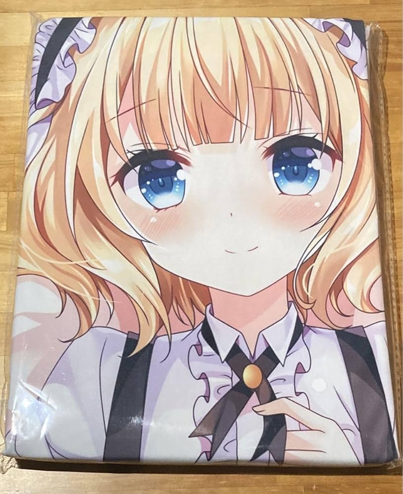 シャロ＆マヤ＆メグ 抱き枕カバー ご注文はうさぎですか?? コミケ92 駿河屋 -<中古>シャロ＆マヤ＆メグ 抱き枕カバー 「ご注文は