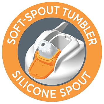 Chicco Soft Spout Tumbler, Spill-Free Sippy Cup for Toddlers 18m+, 12oz