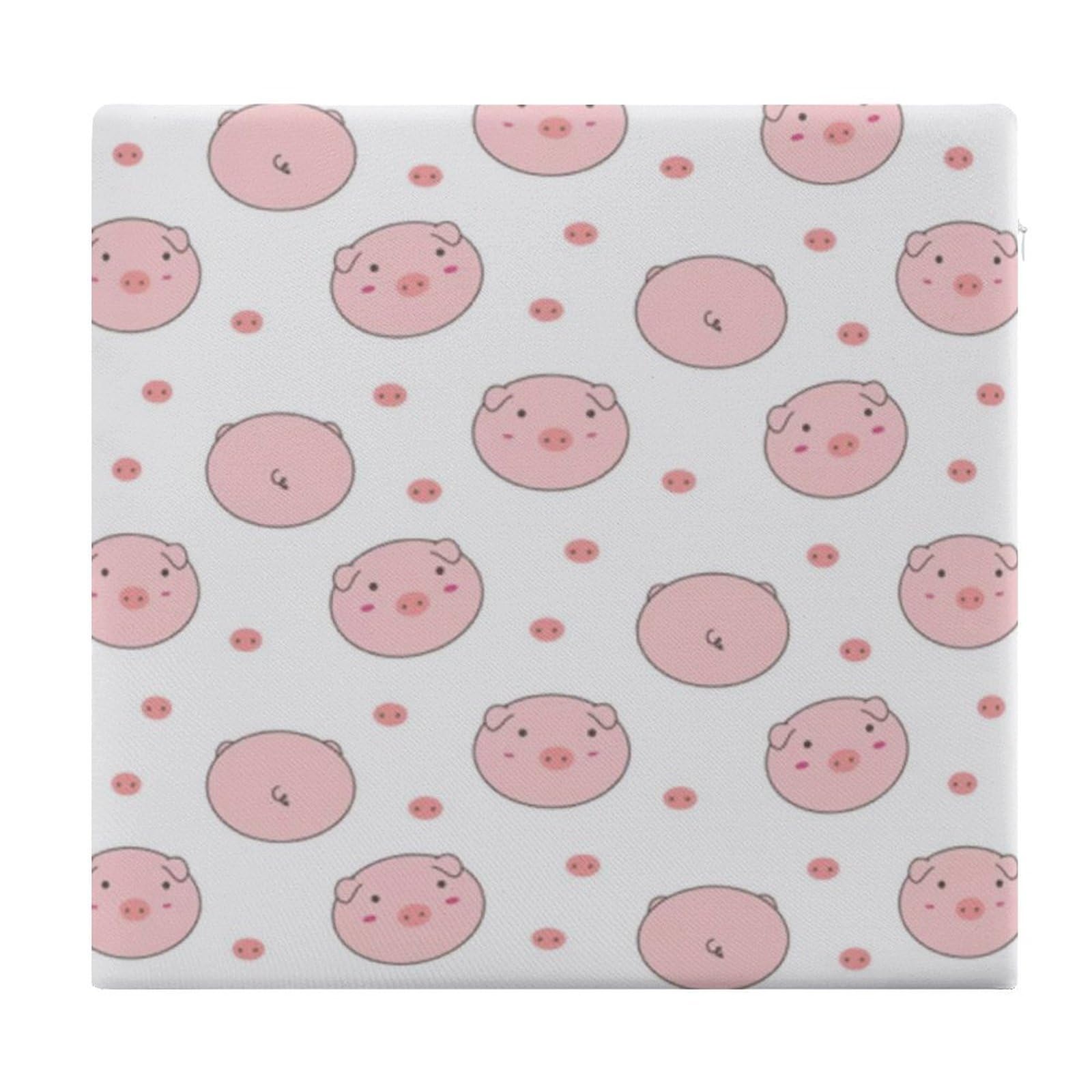 Adfgyerh Style Smiling Cushions Memory Foam For Adults, Seat Cushion Chair Pads Soft, Square Pillows For Dining, Kitchen, Office, Patio Chairs