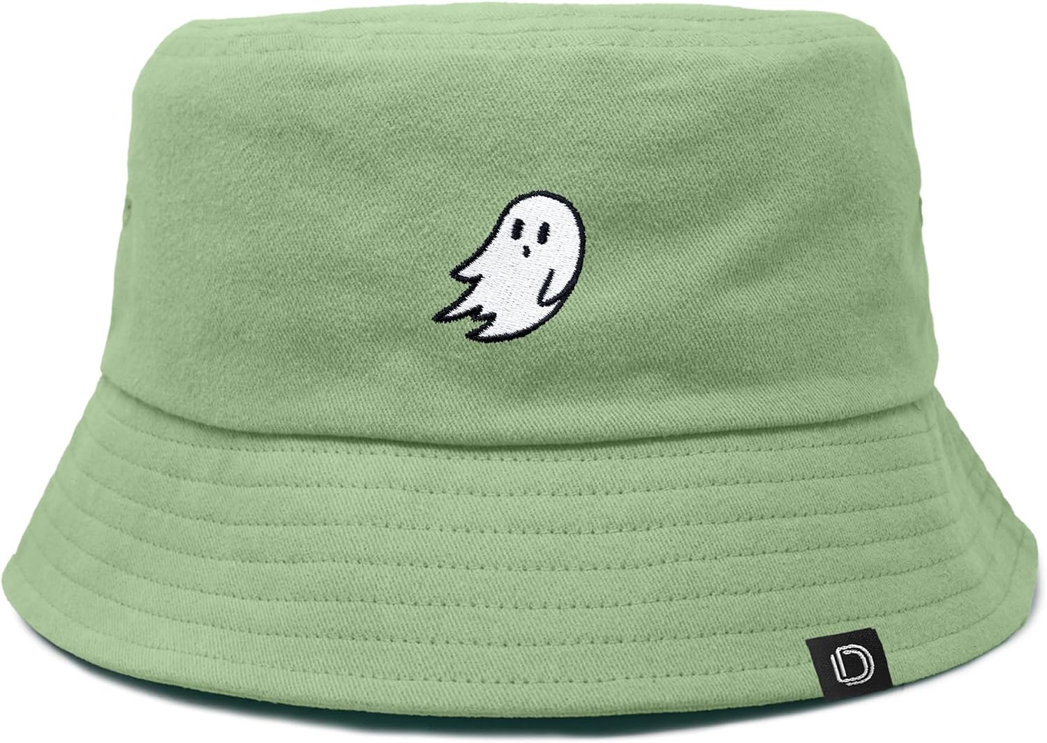 DALIX Ghost Cotton Bucket Hat Lightweight Outdoor Travel Beach Everyday Mens