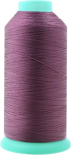 Miniatura 492 de Mandala Crafts Hilos de coser resistentes de nailon consolidado, hilo para tejer jeans de cuero, hilos de tapicería marina al aire libre, Beige