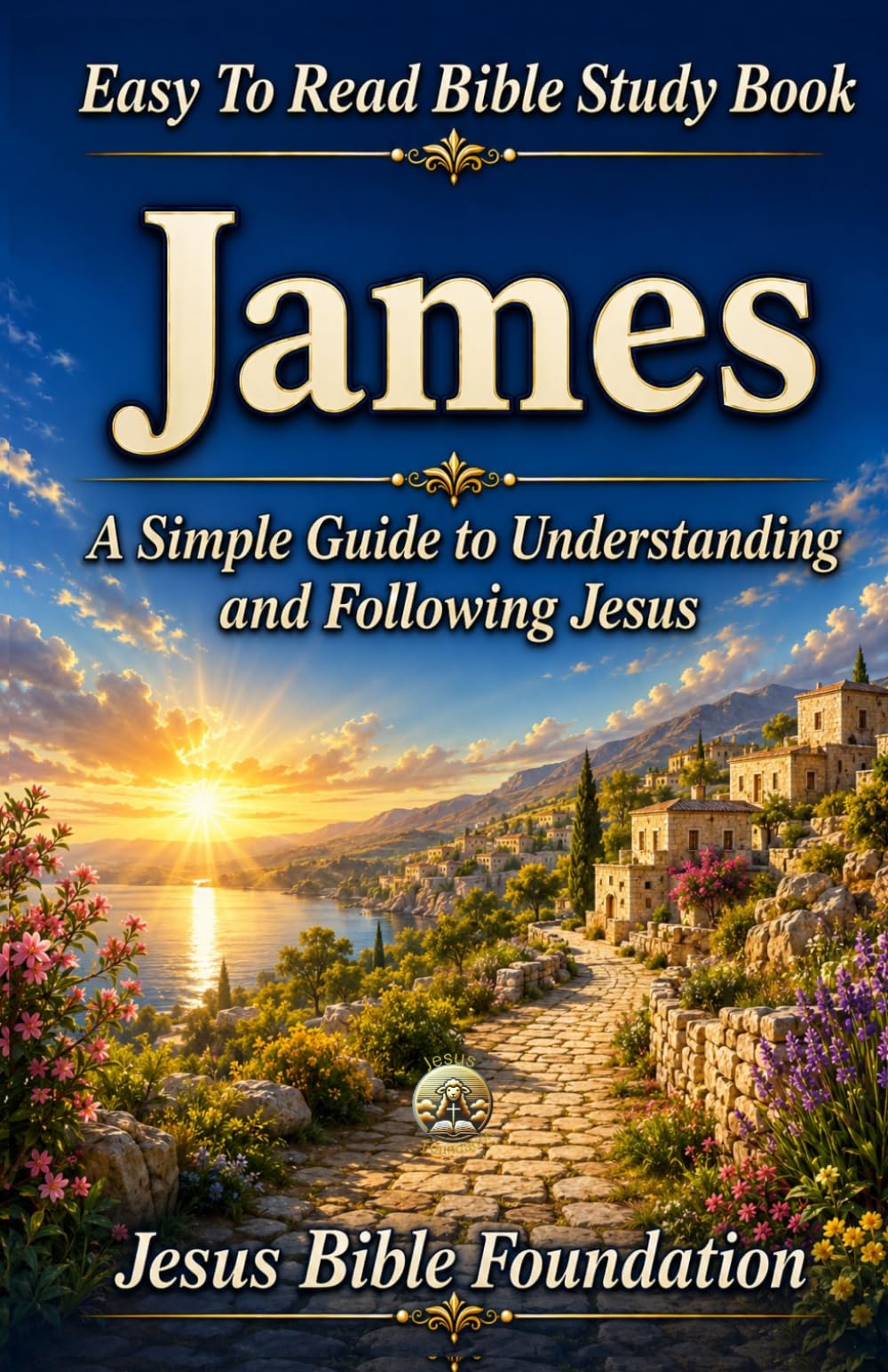 Easy to Read Bible Study Book James: A Simple Guide to Understanding and Following Jesus