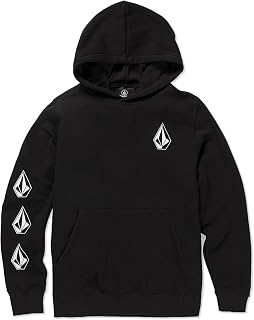 Big Boys Iconic Stone Pullover Hoodie Fleece Sweatshirt