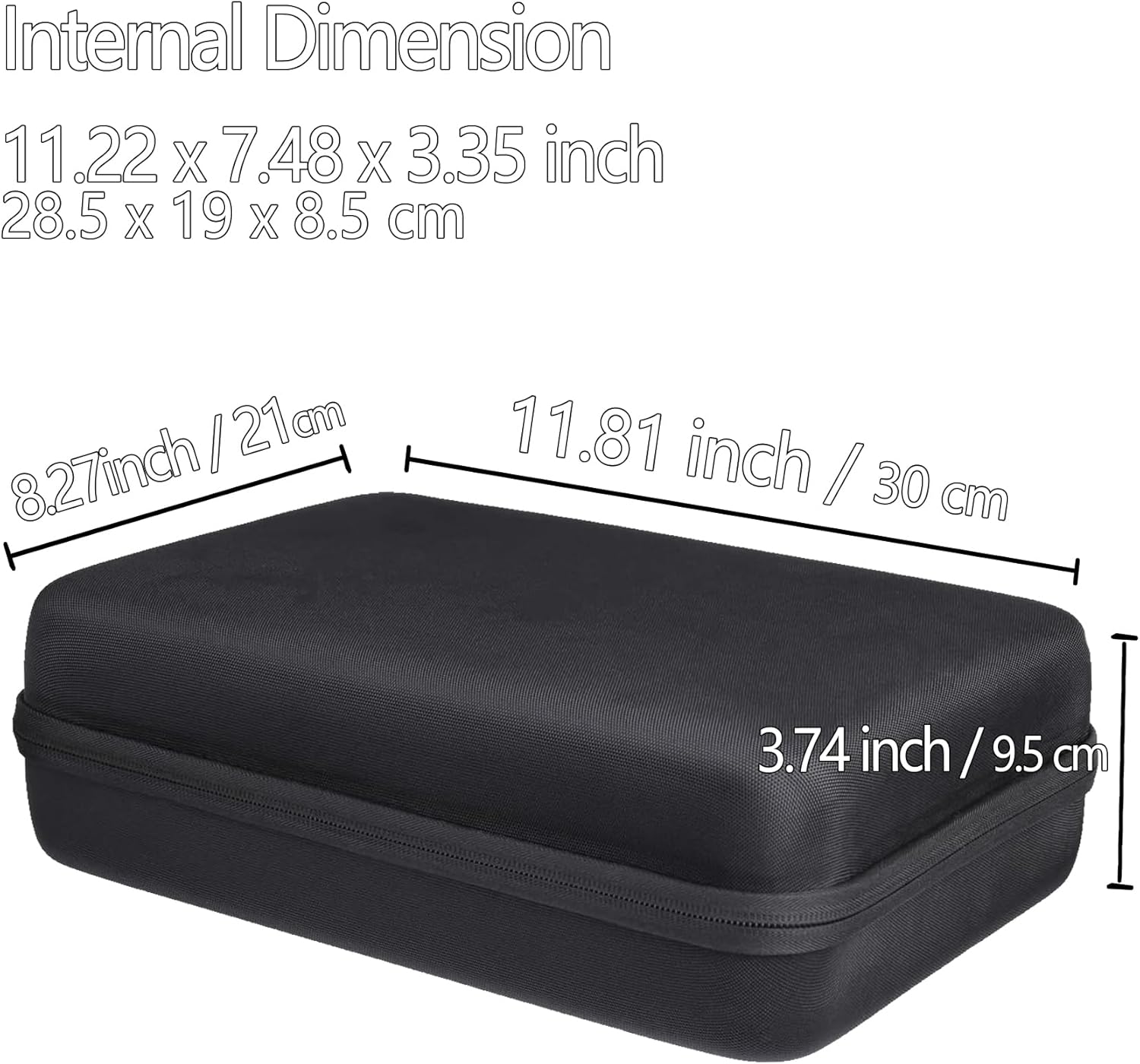 co2CREA Hard Case Replacement for DBPOWER 11.5" 12" Portable DVD Player - Image 7